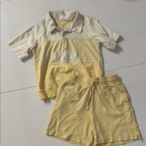 Kith Two-Tone Polo and Shorts Set